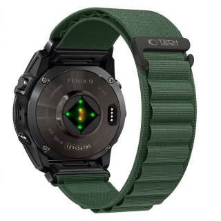 TECH-PROTECT NYLON PRO GARMIN FENIX 5X / 5X PLUS / 6X / 6X PRO / 7X / 8 / 8 PRO / 9 / 9 PRO (47 MM) MILITARY GREEN