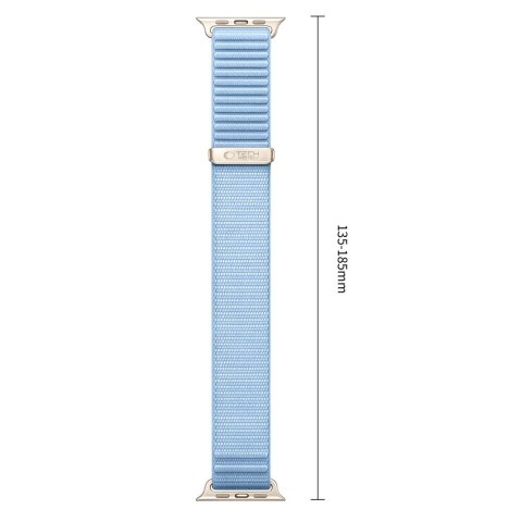 TECH-PROTECT NYLONLOOP APPLE WATCH 8 / 9 / 10 / 11 / 12 / SE (40 / 41 / 42 MM) BABY BLUE