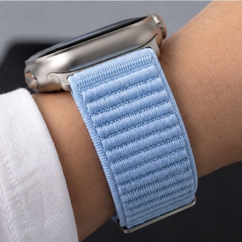 TECH-PROTECT NYLONLOOP APPLE WATCH 8 / 9 / 10 / 11 / 12 / SE (40 / 41 / 42 MM) BABY BLUE