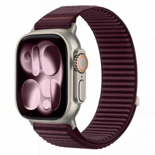 TECH-PROTECT NYLONLOOP APPLE WATCH 8 / 9 / 10 / 11 / 12 / SE / ULTRA (44 / 45 / 46 / 49 MM) DEEP BURGUNDY