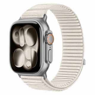 TECH-PROTECT NYLONLOOP APPLE WATCH 8 / 9 / 10 / 11 / 12 / SE / ULTRA (44 / 45 / 46 / 49 MM) STARLIGHT