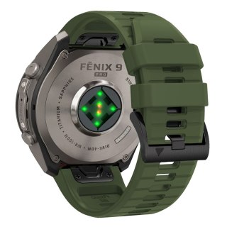 TECH-PROTECT SILICONE GARMIN FENIX 5 / 6 / 6 PRO / 7 / 8 / 8 PRO / E / 9 / 9 PRO (47 MM) MILITARY GREEN