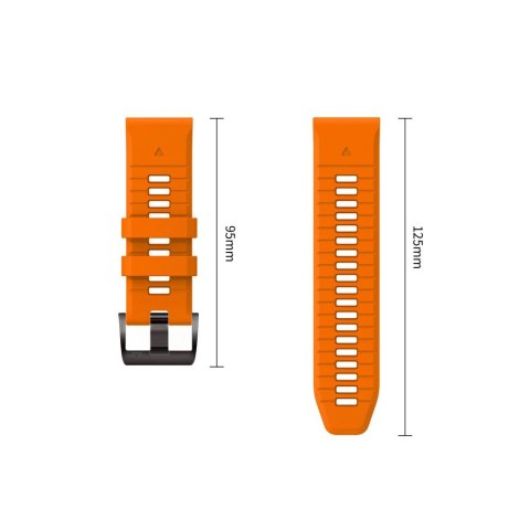 TECH-PROTECT SILICONE GARMIN FENIX 5 / 6 / 6 PRO / 7 / 8 / 8 PRO / E / 9 / 9 PRO (51 MM) SIGNAL ORANGE