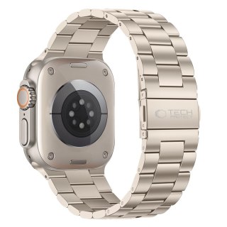 TECH-PROTECT STAINLESS APPLE WATCH 8 / 9 / 10 / 11 / 12 / SE / ULTRA (44 / 45 / 46 / 49 MM) STARLIGHT