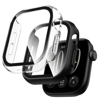 TECH-PROTECT DEFENSE 2-PACK APPLE WATCH 12 (46 MM) BLACK & CLEAR
