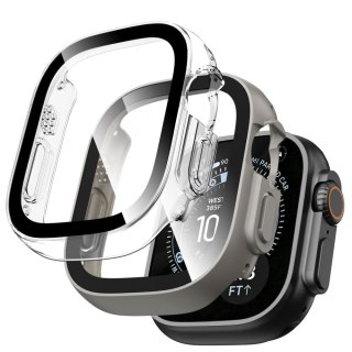 TECH-PROTECT DEFENSE 2-PACK APPLE WATCH ULTRA 1 / 2 / 3 / 4 (49 MM) TITANIUM & CLEAR