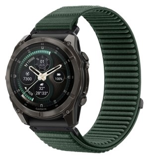 TECH-PROTECT NYLONLOOP GARMIN FENIX 5X / 5X PLUS / 6X / 6X PRO / 7X / 8 / 8 PRO / 9 / 9 PRO (51 MM) MILITARY GREEN