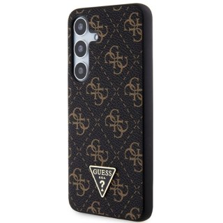 Guess nakładka do Samsung Galaxy S24 Plus GUHCS24MPG4GPK czarna HC PU 4G TRIANGLE