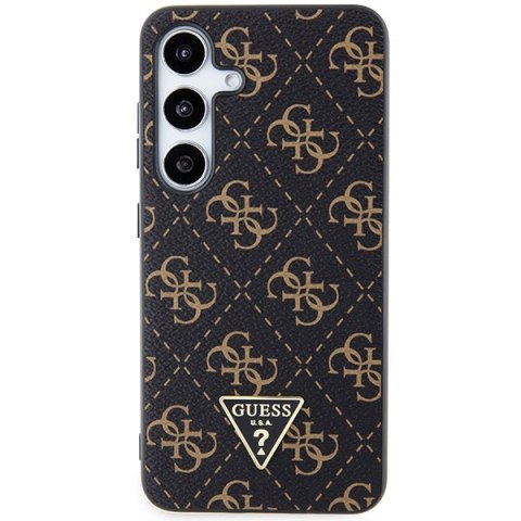 Guess nakładka do Samsung Galaxy S24 Plus GUHCS24MPG4GPK czarna HC PU 4G TRIANGLE Guess nakładka do Samsung Galaxy S24 Plus GUHCS24MPG4GPK czarna HC PU 4G TRIANGLE