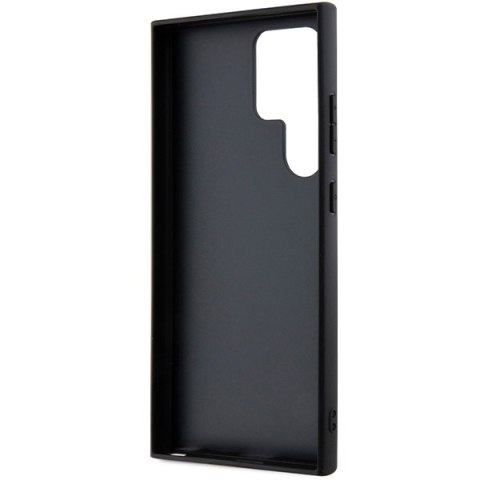 Guess nakładka do Samsung Galaxy S24 Ultra GUHCS24LPG4GPK czarna HC PU 4G TRIANGLE