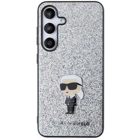 Karl Lagerfeld nakładka do Samsung Galaxy S24 KLHCS24SGCNPSG srebrna HC IKONIK FIXED GLITTER IKONIK LOGO METAL PIN Karl Lagerfeld nakładka do Samsung Galaxy S24 KLHCS24SGCNPSG srebrna HC IKONIK FIXED GLITTER IKONIK LOGO METAL PIN