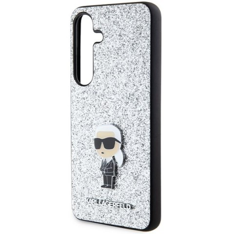 Karl Lagerfeld nakładka do Samsung Galaxy S24 KLHCS24SGCNPSG srebrna HC IKONIK FIXED GLITTER IKONIK LOGO METAL PIN Karl Lagerfeld nakładka do Samsung Galaxy S24 KLHCS24SGCNPSG srebrna HC IKONIK FIXED GLITTER IKONIK LOGO METAL PIN
