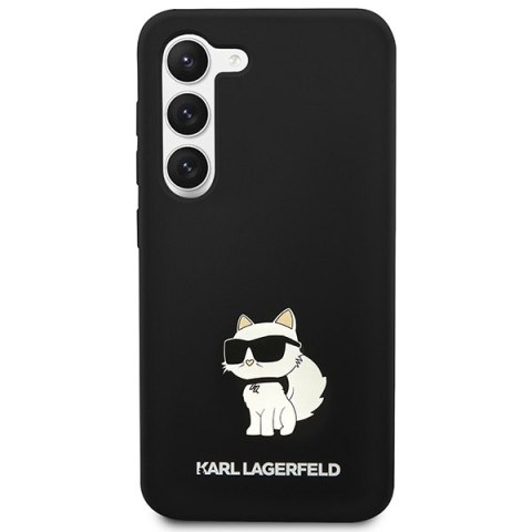 Karl Lagerfeld nakładka do Samsung Galaxy S24 KLHCS24SSNCHBCK czarna HC SILICONE NFT CHOUPETTE Karl Lagerfeld nakładka do Samsung Galaxy S24 KLHCS24SSNCHBCK czarna HC SILICONE NFT CHOUPETTE