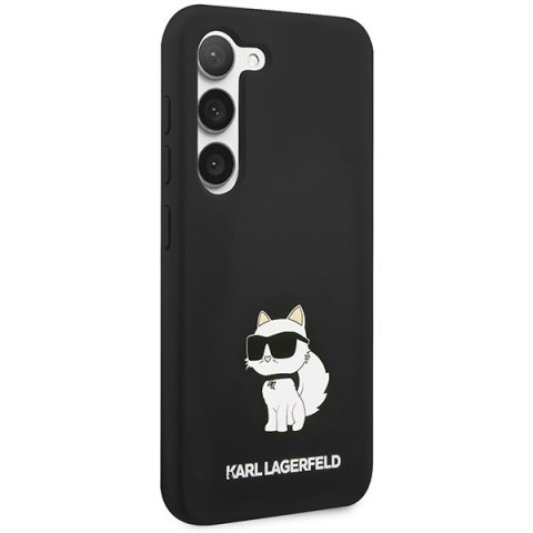 Karl Lagerfeld nakładka do Samsung Galaxy S24 KLHCS24SSNCHBCK czarna HC SILICONE NFT CHOUPETTE Karl Lagerfeld nakładka do Samsung Galaxy S24 KLHCS24SSNCHBCK czarna HC SILICONE NFT CHOUPETTE