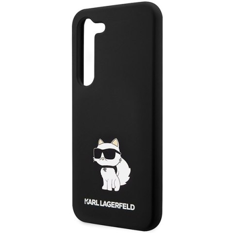 Karl Lagerfeld nakładka do Samsung Galaxy S24 KLHCS24SSNCHBCK czarna HC SILICONE NFT CHOUPETTE Karl Lagerfeld nakładka do Samsung Galaxy S24 KLHCS24SSNCHBCK czarna HC SILICONE NFT CHOUPETTE