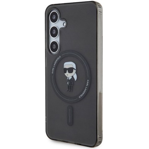 Karl Lagerfeld nakładka do Samsung Galaxy S24 KLHMS24SHFCKNOK czarna HC MAGSAFE IML IKONIK Karl Lagerfeld nakładka do Samsung Galaxy S24 KLHMS24SHFCKNOK czarna HC MAGSAFE IML IKONIK