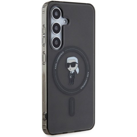 Karl Lagerfeld nakładka do Samsung Galaxy S24 KLHMS24SHFCKNOK czarna HC MAGSAFE IML IKONIK Karl Lagerfeld nakładka do Samsung Galaxy S24 KLHMS24SHFCKNOK czarna HC MAGSAFE IML IKONIK