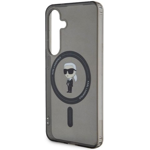 Karl Lagerfeld nakładka do Samsung Galaxy S24 KLHMS24SHFCKNOK czarna HC MAGSAFE IML IKONIK Karl Lagerfeld nakładka do Samsung Galaxy S24 KLHMS24SHFCKNOK czarna HC MAGSAFE IML IKONIK