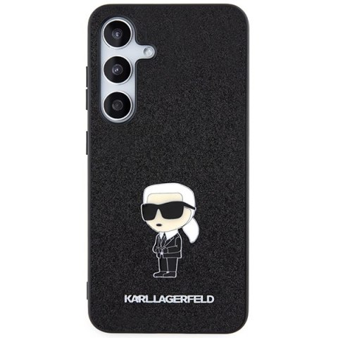 Karl Lagerfeld nakładka do Samsung Galaxy S24 Plus KLHCS24MGKNPSK czarna HC IKONIK FIXED GLITTER IKONIK LOGO METAL PIN Karl Lagerfeld nakładka do Samsung Galaxy S24 Plus KLHCS24MGKNPSK czarna HC IKONIK FIXED GLITTER IKONIK LOGO METAL PIN