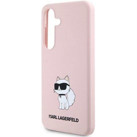 Karl Lagerfeld nakładka do Samsung Galaxy S24 Plus KLHCS24MSNCHBCP różowa HC SILICONE NFT CHOUPETTE Karl Lagerfeld nakładka do Samsung Galaxy S24 Plus KLHCS24MSNCHBCP różowa HC SILICONE NFT CHOUPETTE