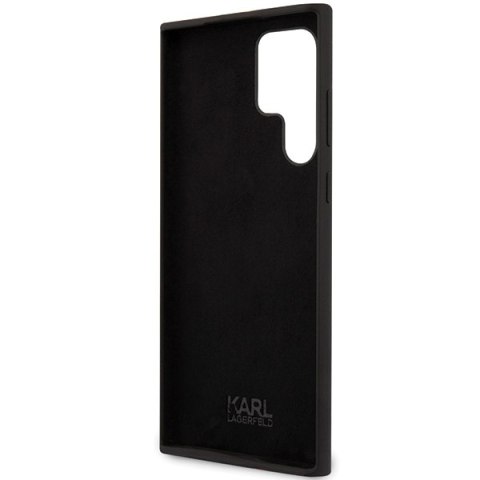 Karl Lagerfeld nakładka do Samsung Galaxy S24 Ultra KLHCS24LSNIKBCK czarna HC SILICONE NFT IKONIK Karl Lagerfeld nakładka do Samsung Galaxy S24 Ultra KLHCS24LSNIKBCK czarna HC SILICONE NFT IKONIK