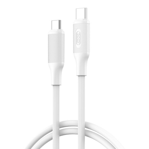 XO kabel NB-Q265B PD USB-C - USB-C 1,0m 60W biały XO kabel NB-Q265B PD USB-C - USB-C 1,0m 60W biały