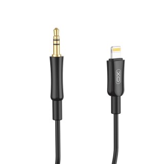 XO kabel audio NB-R255A Lightning - jack 3,5mm 1,0m czarny