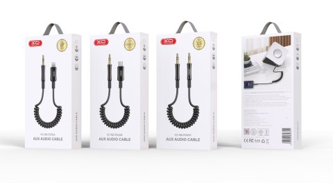 XO kabel audio NB-R255A Lightning - jack 3,5mm 1,0m czarny