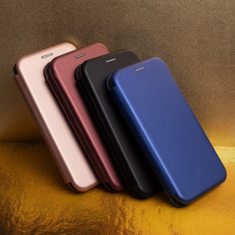 Etui Smart Diva do Motorola Moto E22 granatowe Etui Smart Diva do Motorola Moto E22 granatowe