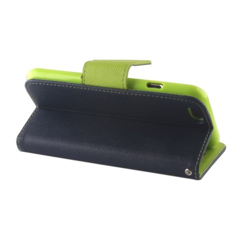 Etui Smart Fancy do Motorola Moto E13 zielono-granatowy Etui Smart Fancy do Motorola Moto E13 zielono-granatowy