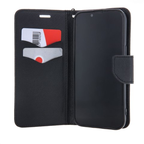 Etui Smart Fancy do Motorola Moto E22 czarne Etui Smart Fancy do Motorola Moto E22 czarne