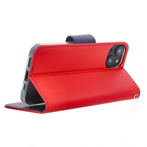 Etui Smart Fancy do Xiaomi Redmi 13C 4G / 13C 5G / Poco C65 czerwono-granatowe Etui Smart Fancy do Xiaomi Redmi 13C 4G / 13C 5G / Poco C65 czerwono-granatowe