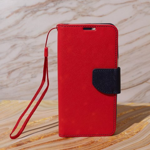 Etui Smart Fancy do Xiaomi Redmi 13C 4G / 13C 5G / Poco C65 czerwono-granatowe Etui Smart Fancy do Xiaomi Redmi 13C 4G / 13C 5G / Poco C65 czerwono-granatowe