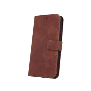 Etui Smart Velvet do Motorola Moto E13 brązowe