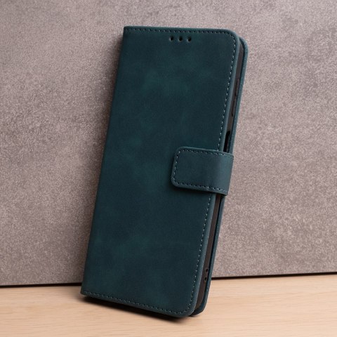 Etui Smart Velvet do Motorola Moto E13 ciemnozielone Etui Smart Velvet do Motorola Moto E13 ciemnozielone