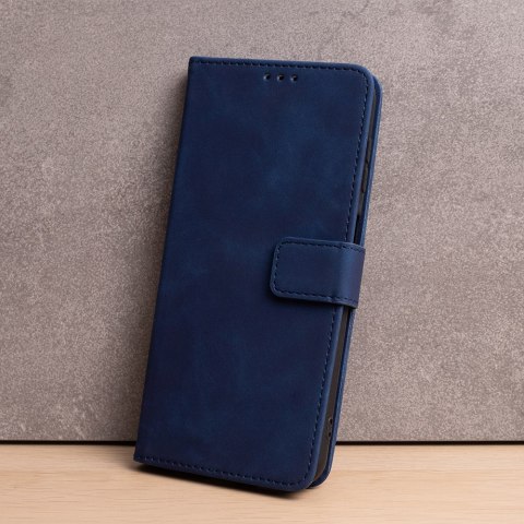 Etui Smart Velvet do Motorola Moto E13 granatowe Etui Smart Velvet do Motorola Moto E13 granatowe