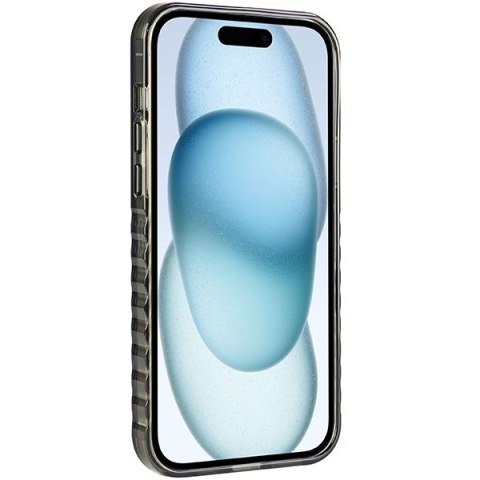 Audi nakładka do iPhone 15 6,1" czarna IML Big Logo MagSafe Case Audi nakładka do iPhone 15 6,1" czarna IML Big Logo MagSafe Case