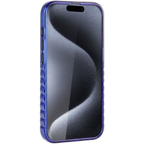 Audi nakładka do iPhone 15 Pro 6,1" niebieska IML Big Logo MagSafe Case Audi nakładka do iPhone 15 Pro 6,1" niebieska IML Big Logo MagSafe Case