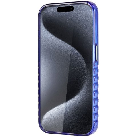 Audi nakładka do iPhone 15 Pro 6,1" niebieska IML Big Logo MagSafe Case Audi nakładka do iPhone 15 Pro 6,1" niebieska IML Big Logo MagSafe Case
