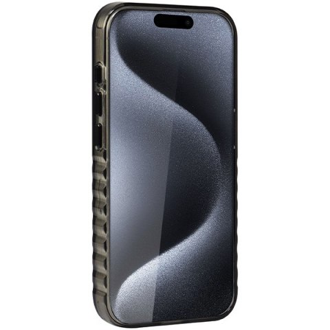 Audi nakładka do iPhone 15 Pro Max 6,7" czarna IML Big Logo MagSafe Case Audi nakładka do iPhone 15 Pro Max 6,7" czarna IML Big Logo MagSafe Case