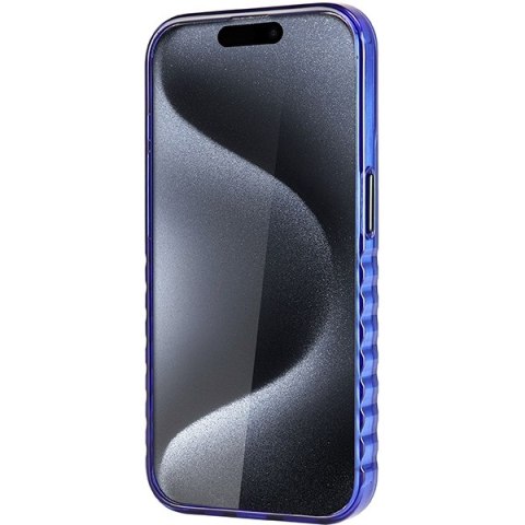 Audi nakładka do iPhone 15 Pro Max 6,7" niebieska IML Big Logo MagSafe Case Audi nakładka do iPhone 15 Pro Max 6,7" niebieska IML Big Logo MagSafe Case