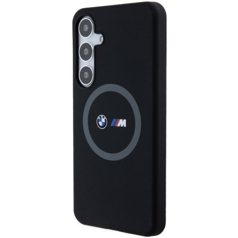 BMW nakładka do Samsung Galaxy S24 Plus czarna M Silicone Printed Ring MagSafe BMW nakładka do Samsung Galaxy S24 Plus czarna M Silicone Printed Ring MagSafe