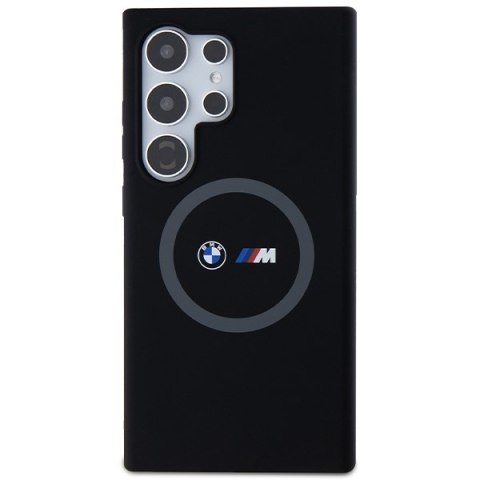 BMW nakładka do Samsung Galaxy S24 Ultra czarna M Silicone Printed Ring MagSafe BMW nakładka do Samsung Galaxy S24 Ultra czarna M Silicone Printed Ring MagSafe