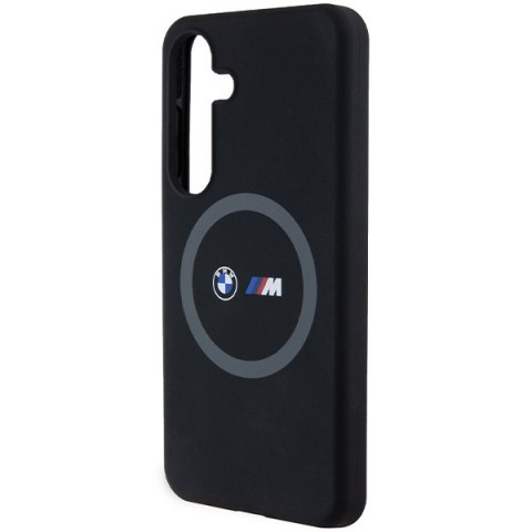 BMW nakładka do Samsung Galaxy S24 czarna M Silicone Printed Ring MagSafe BMW nakładka do Samsung Galaxy S24 czarna M Silicone Printed Ring MagSafe