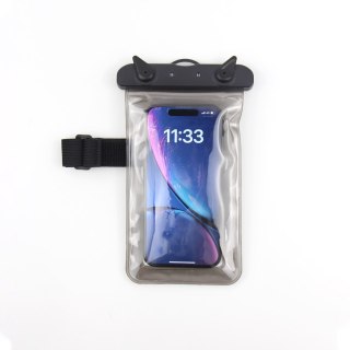 Etui wodoodporne z opaską na ramię 5,8 - 6,8" czarne