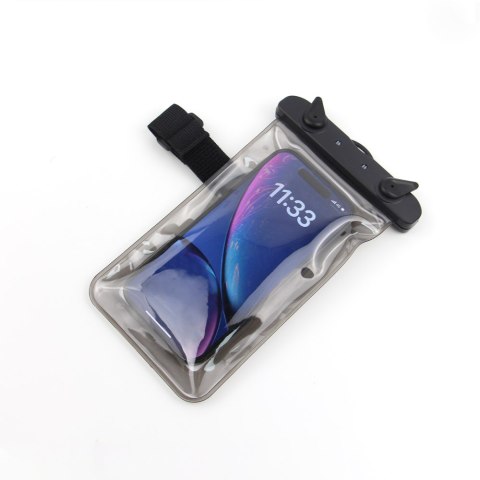 Etui wodoodporne z opaską na ramię 5,8 - 6,8" czarne Etui wodoodporne z opaską na ramię 5,8 - 6,8" czarne