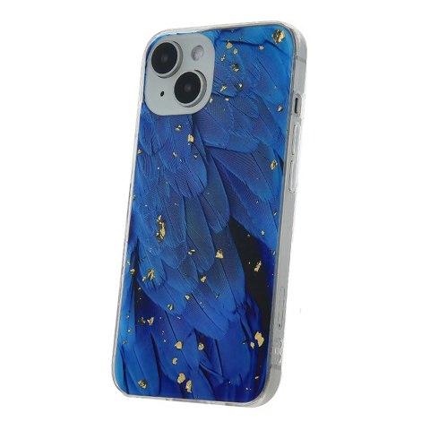 Nakładka Gold Glam do Samsung Galaxy A15 4G / A15 5G blue Nakładka Gold Glam do Samsung Galaxy A15 4G / A15 5G blue