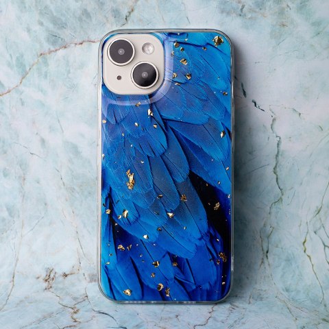 Nakładka Gold Glam do Samsung Galaxy A15 4G / A15 5G blue Nakładka Gold Glam do Samsung Galaxy A15 4G / A15 5G blue