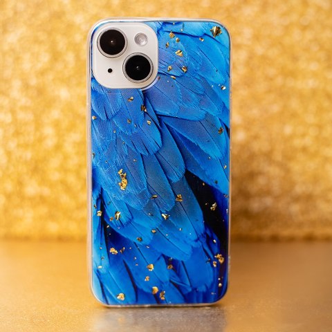Nakładka Gold Glam do Samsung Galaxy A15 4G / A15 5G blue Nakładka Gold Glam do Samsung Galaxy A15 4G / A15 5G blue