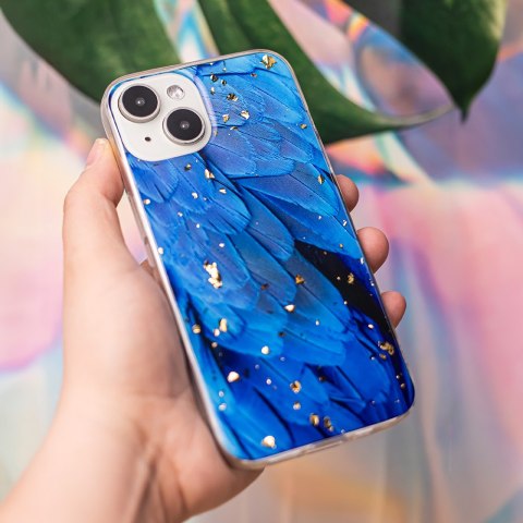 Nakładka Gold Glam do Samsung Galaxy A55 5G blue Nakładka Gold Glam do Samsung Galaxy A55 5G blue